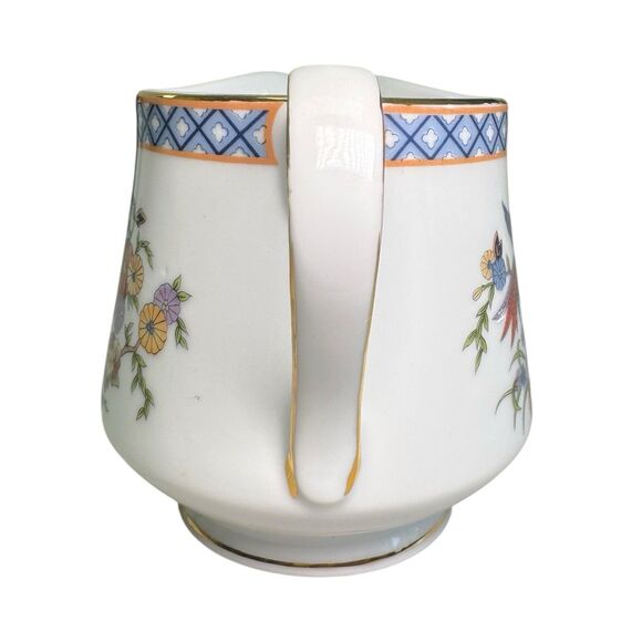 Vtg China Garden Fine China Sugar Bowl w/Lid & Creamer Cup Set Porcelain Japan - Picture 10 of 15